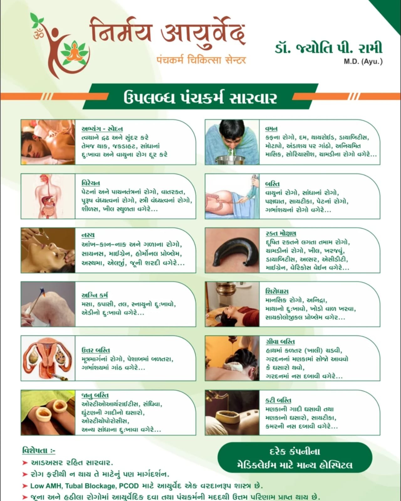 Available Panchkarma Sarvar Poster